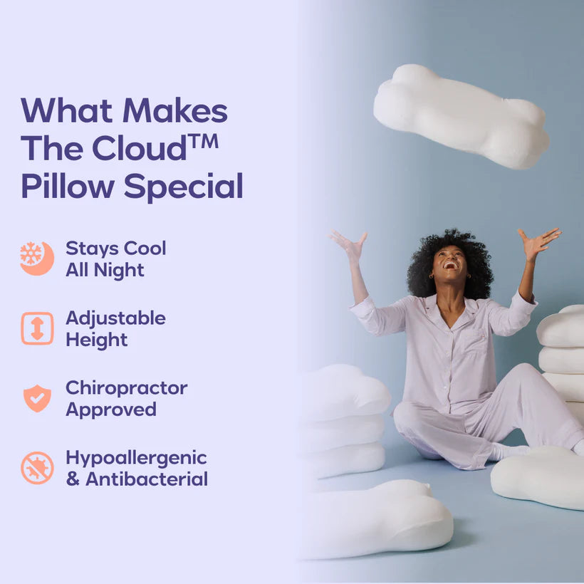 NightNest CloudForm™ Pillow