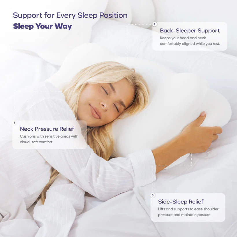 NightNest CloudForm™ Pillow